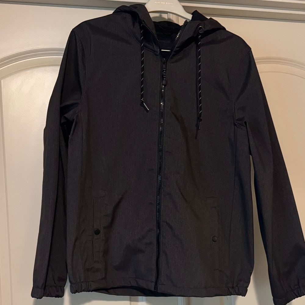 Men's Nomad charcoal waterproof jacket. Like new